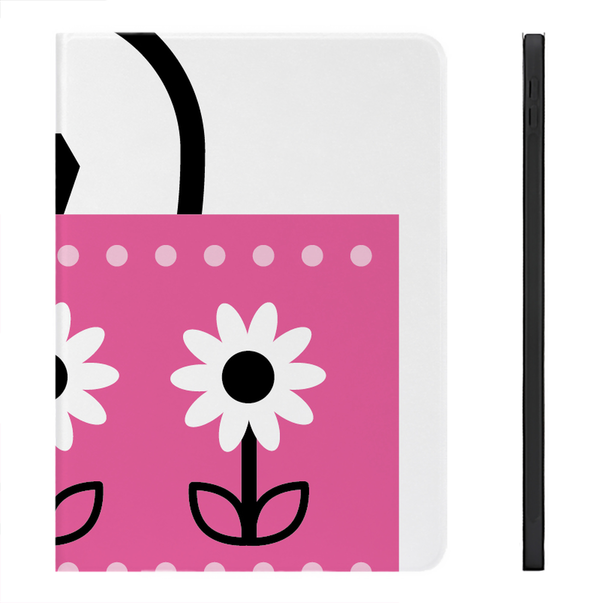 （画像用） Hello Kitty ハローキティ IPadケース ペンホルダー付き ブックスタイルデザイン